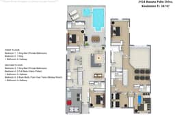 5 Bedrooms / 5 Bathrooms / Paradise (2924BP)