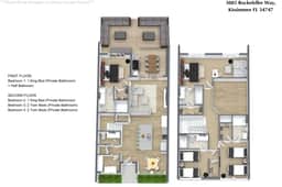 4 Beds / 4.5 Baths / Magic Village Views (3085RW)