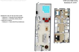 3 Bedrooms/ 3.5 Bathrooms/ Solara (1540 CP)