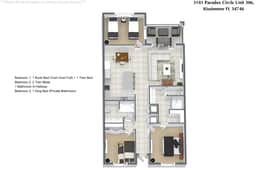 3 Bedrooms / 2 Bathrooms / Storey Lake (3141-306)
