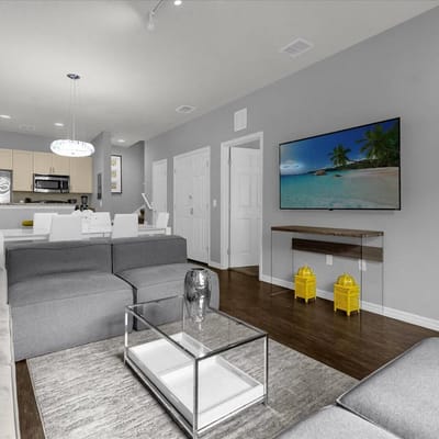 3 Bedrooms/ 2 Bathrooms/ Lucaya Village (13-107)