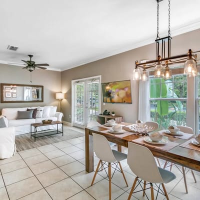 4 Bedroom/ 3 Bathroom Lucaya Village (4-105)